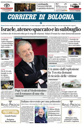 Cover of Corriere di Bologna