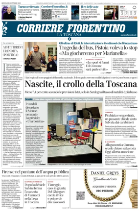 Cover of Corriere Fiorentino