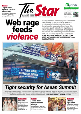 Cover of The Star Malaysia