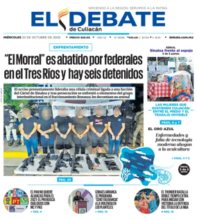 Cover of El Debate de Culiacán