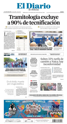 Cover of El Diario de Delicias
