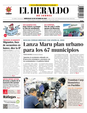 Cover of El Heraldo de Juarez