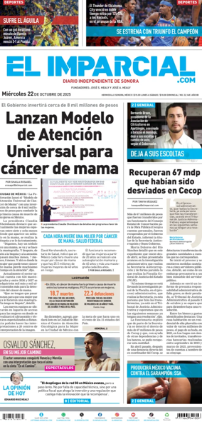 Cover of El Imparcial