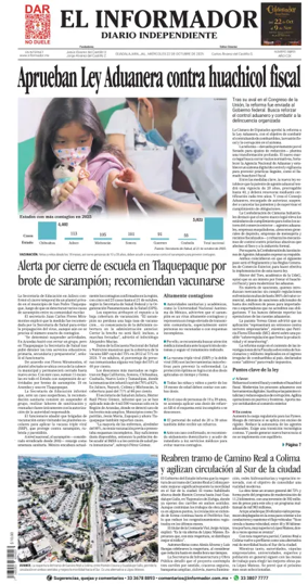 Cover of El Informador