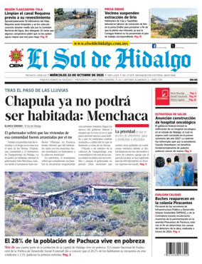Cover of El Sol de Hidalgo