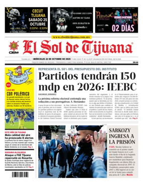 Cover of El Sol de Tijuana