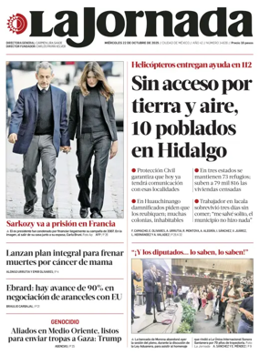 Cover of La Jornada