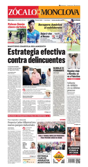 Cover of Zócalo Monclova