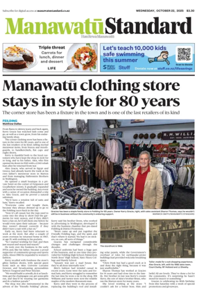 Cover of Manawatu Standard
