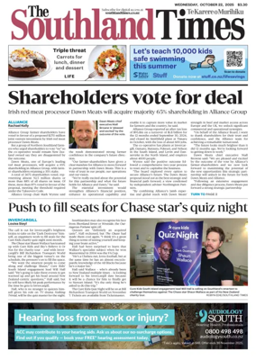 Cover of The Southland Times