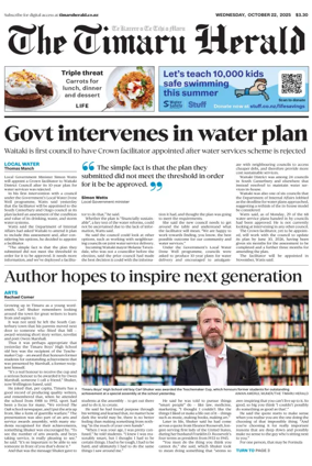 Cover of The Timaru Herald