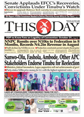 Cover of THISDAY