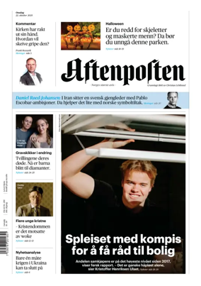 Cover of Aftenposten
