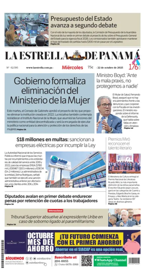 Cover of La Estrella de Panama