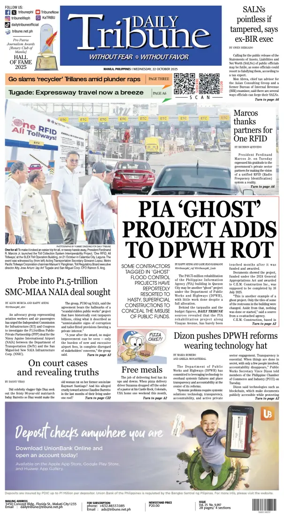 Cover of Daily Tribune (Philippines)