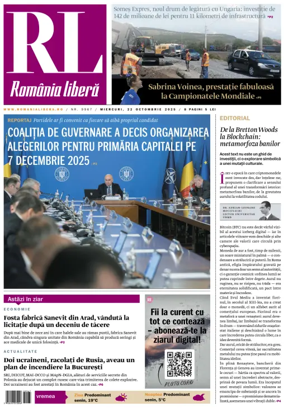 Cover of Romania Libera
