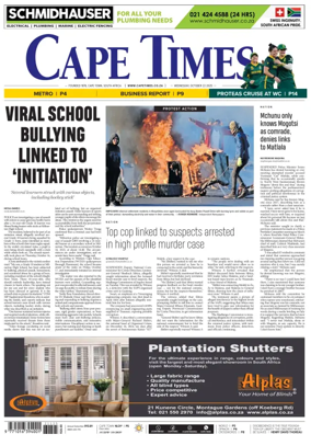 Cover of Cape Times