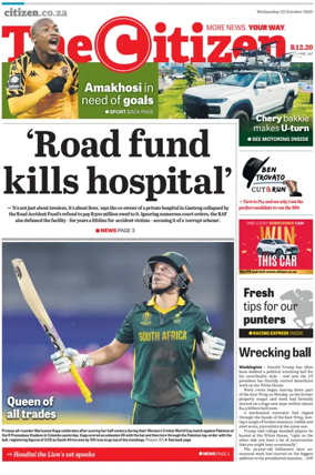 Cover of The Citizen (Gauteng)
