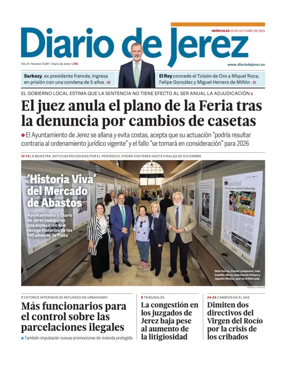Cover of Diario de Jerez