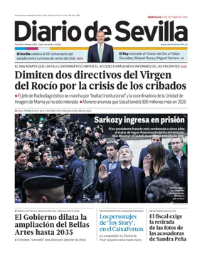 Cover of Diario de Sevilla