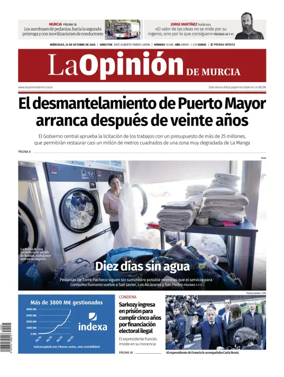 Cover of La Opinión de Murcia