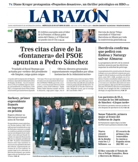 Cover of La Razon (Levante)