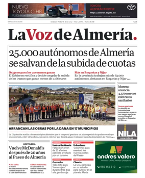 Cover of La Voz de Almería
