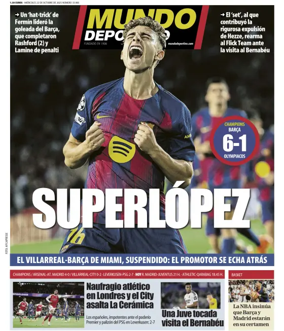Cover of Mundo Deportivo (At. Madrid)