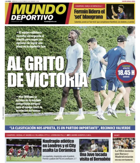 Cover of Mundo Deportivo (Bizkaia-Araba)