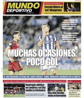 Cover of Mundo Deportivo (Gipuzkoa)