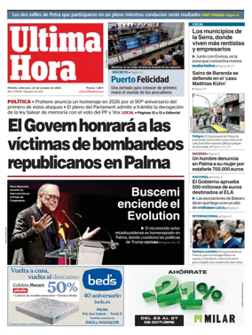 Cover of Ultima Hora