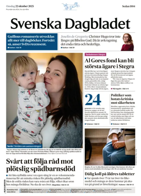 Cover of Svenska Dagbladet
