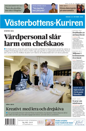 Cover of Västerbottens-Kuriren