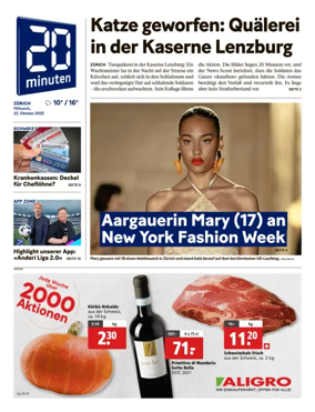 Cover of 20 Minuten - Zurich