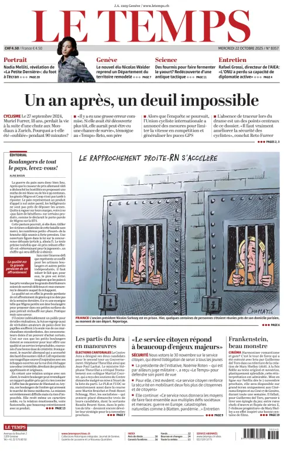 Cover of Le Temps