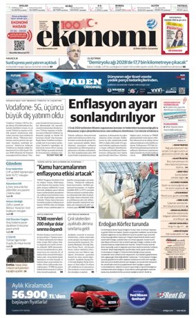 Cover of Dünya Gazetesi