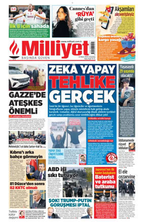 Cover of Milliyet