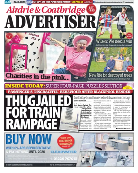 Cover of Airdrie & Coatbridge Advertiser