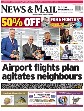 Cover of Aldershot News & Mail