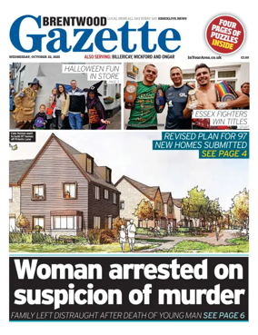 Cover of Brentwood Gazette