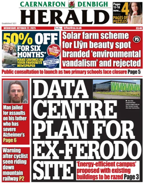 Cover of Caernarfon Herald