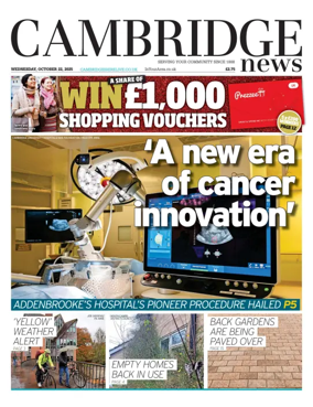 Cover of Cambridge News