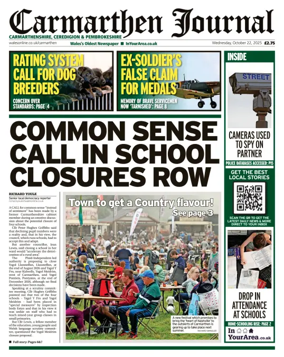 Cover of Carmarthen Journal