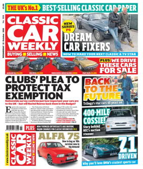 Cover of Classic Car Weekly (UK)