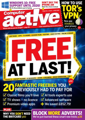 Cover of Computer Active (UK)