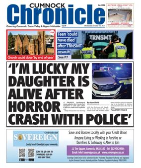 Cover of Cumnock Chronicle
