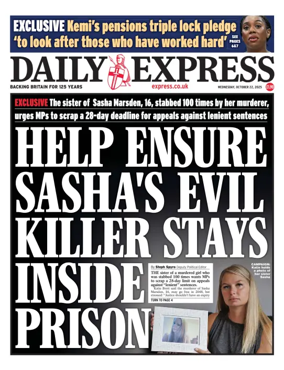 Cover of Daily Express