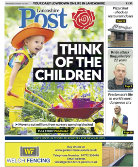 Cover of Lancashire Evening Post