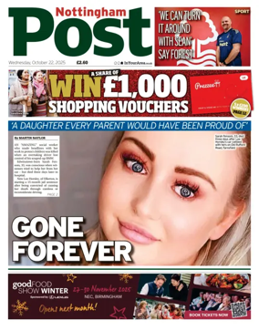 Cover of Nottingham Post