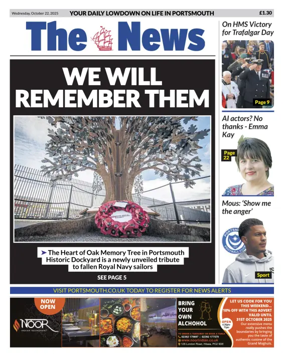 Cover of Portsmouth News